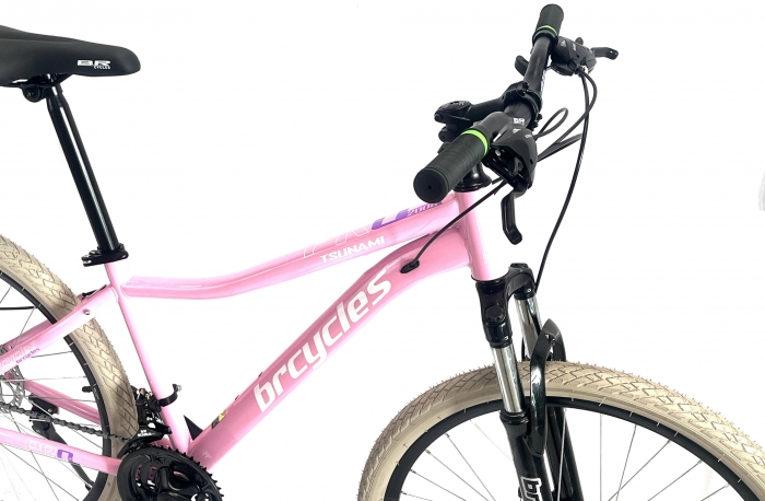 Bicicleta MTB 26″ BR Tsunami , cadru otel 15″ ,21 viteze, Shimano Roz [8]