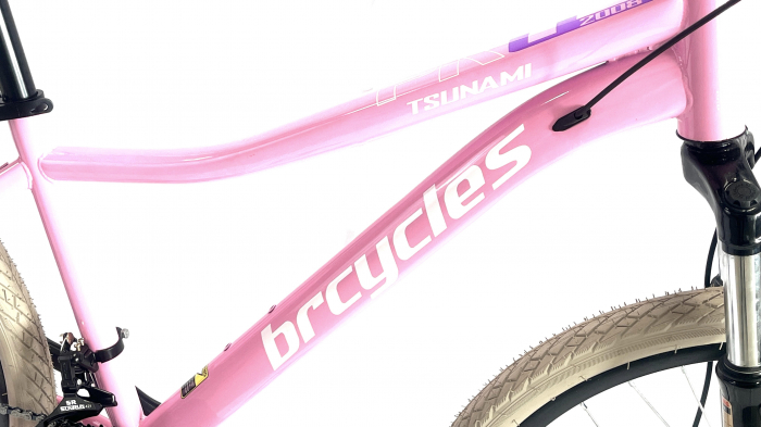 Bicicleta MTB 26″ BR Tsunami , cadru otel 15″ ,21 viteze, Shimano Roz [6]