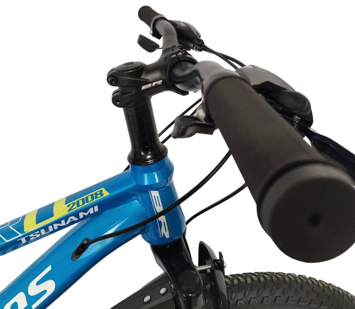 Bicicleta MTB 26″ S2603, cadru OTEL, 21 viteze, Roti Magnesium cu Shimano, Albastru - [7]