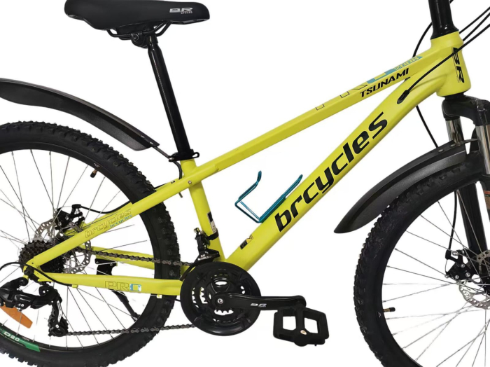 Bicicleta MTB 26″ S2601, cadru OTEL, 21 viteze, Roti aluminiu cu spite , Shimano, Verde [4]