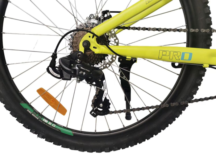 Bicicleta MTB 26″ S2601, cadru OTEL, 21 viteze, Roti aluminiu cu spite , Shimano, Verde [8]