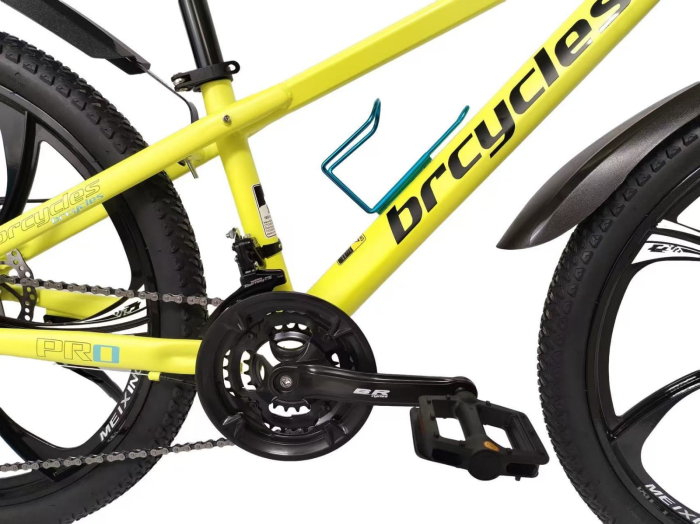 Bicicleta MTB 26″ S2603, cadru OTEL, 21 viteze, Roti Magnesium cu Shimano, Verde [6]