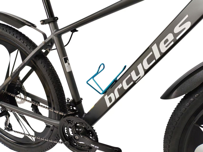 Bicicleta MTB 29″ BR Tornado A2904 , cadru Aluminiu, 21 viteze, ROTI Magnesium cu Shimano, Gri [5]