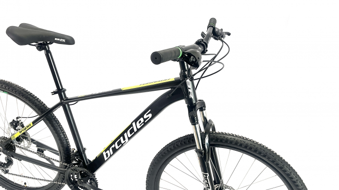 Bicicleta MTB 29″ BR Tornado, cadru Aluminiu, 21 viteze, cu Shimano, Negru [4]