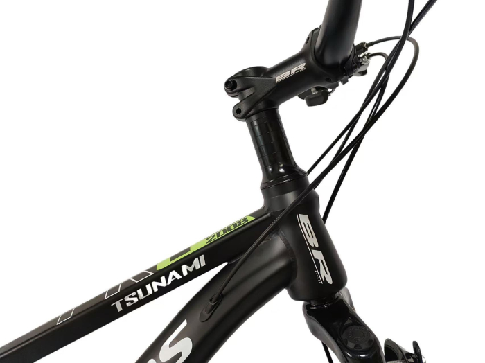 Bicicleta MTB 29″ BR Tornado A2904 , cadru Aluminiu, 21 viteze, ROTI Magnesium cu Shimano, Negru [8]