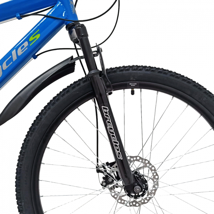 Bicicleta MTB- 29"TG Carrier, cadru otel 17', manete secventiale, frane disc, 21 viteze, albastru SHIMANO [4]