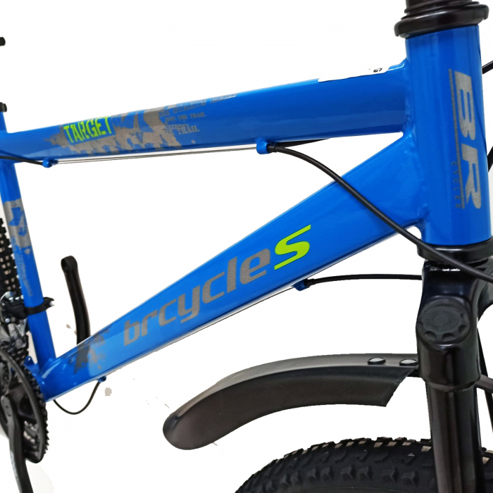 Bicicleta MTB- 29"TG Carrier, cadru otel 17', manete secventiale, frane disc, 21 viteze, albastru SHIMANO [6]