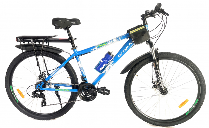 Bicicleta MTB- 29"TG Carrier, cadru otel 17', manete secventiale, frane disc, 21 viteze, albastru SHIMANO [2]
