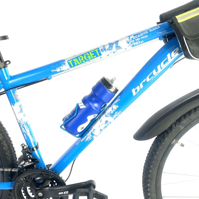 Bicicleta MTB- 29"TG Carrier, cadru otel 17', manete secventiale, frane disc, 21 viteze, albastru SHIMANO [5]