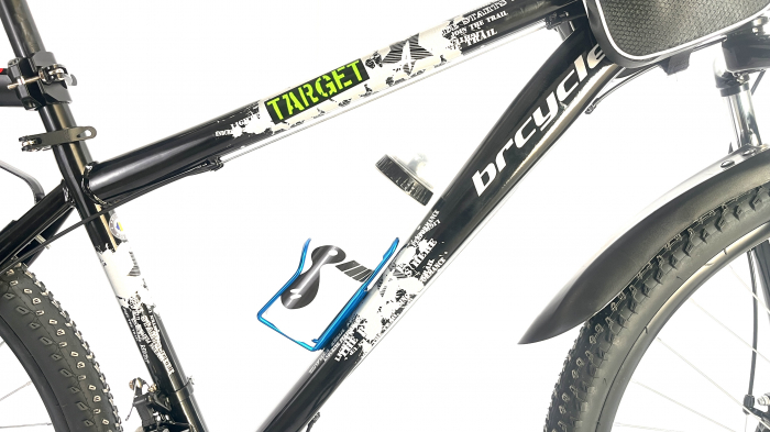 Bicicleta MTB 29"  TG Carrier, cadru otel 17', manete secventiale, frane disc, 21 viteze, negru/argintiu SHIMANO [3]