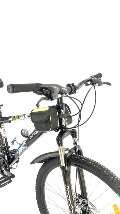Bicicleta MTB 29"  TG Carrier, cadru otel 17', manete secventiale, frane disc, 21 viteze, negru/argintiu SHIMANO [2]