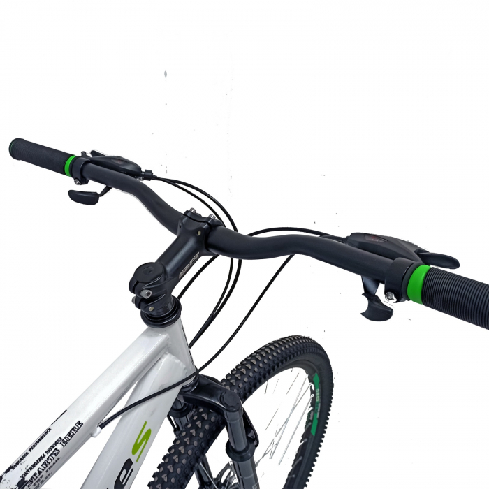 Bicicleta MTB-Target 29'', cadru otel 17″, frane disc, manete secventiale, 21 viteze, Alb [3]