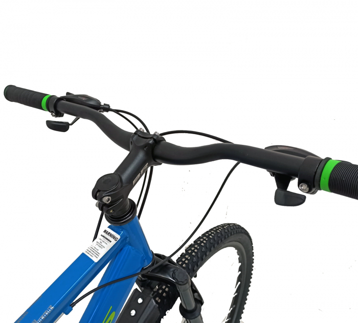 Bicicleta MTB-Target 29'', cadru otel 17″, frane disc, manete secventiale, 21 viteze, Albastru [2]