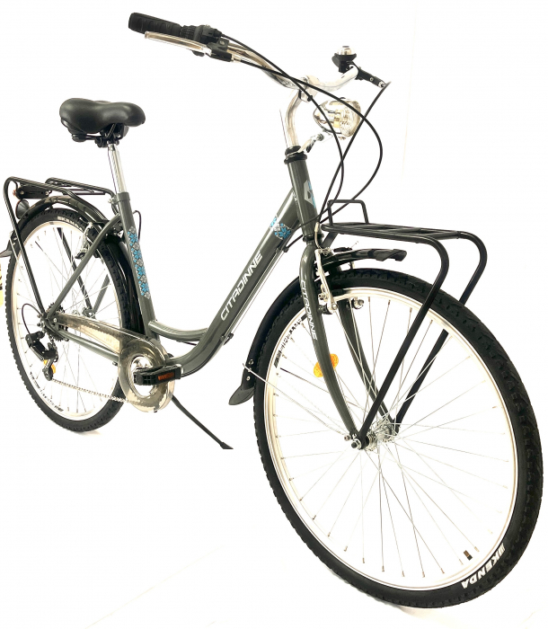 Bicicleta Oras 26 Inch, Gri/Albastru [2]
