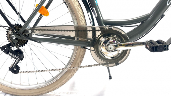 Bicicleta Oras 26 Inch, Gri/Albastru [10]