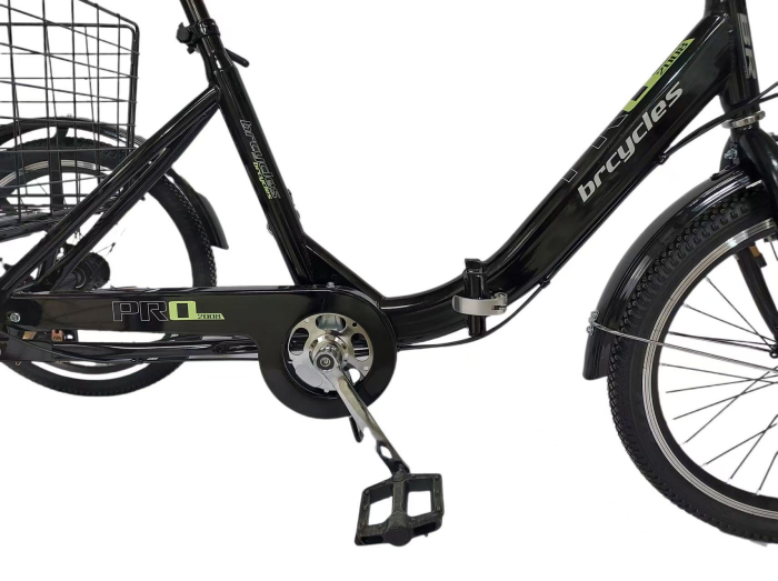 tricicleta pt adult roti  20''  --PLIABILA  NEGRU [14]