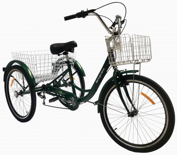 tricicleta pt adult roti  24''  Verde MATT [1]