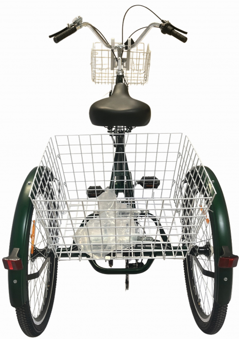 tricicleta pt adult roti  24''  Verde MATT [4]