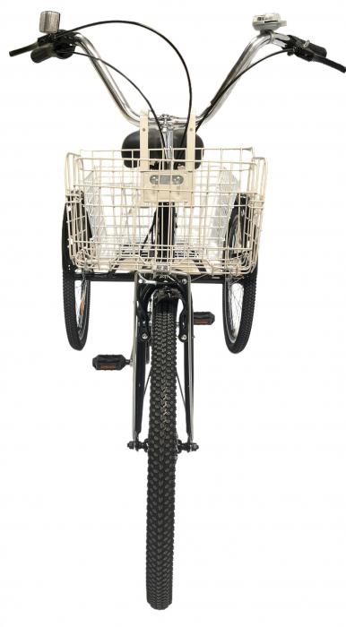 tricicleta pt adult roti  24''  Negru [3]