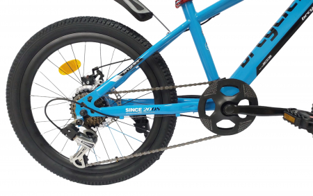 Bicicleta BR S2001 Inspire 20'' 7 viteze, varsta 6-9 ani,Shimano Albastru [8]
