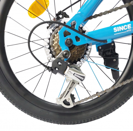 Bicicleta BR S2001 Inspire 20'' 7 viteze, varsta 6-9 ani,Shimano Albastru [4]