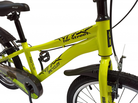 Bicicleta BR S2002 Neptune 20'' single viteze,varsta 6-9 ani  Verde [1]