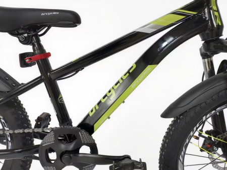 Bicicleta BR S2001 Inspire 20'' 7 viteze, Cadru otel ,varsta 6-9 ani,Shimano NEGRU [1]