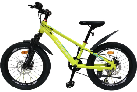 Bicicleta BR Tornado A2002   20'' 7 viteze, cadru aluminiu  Shimano Verde [2]