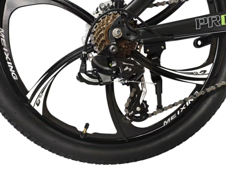 Bicicleta MTB 24″ S2403, cadru OTEL, 21 viteze, Roti magnesium cu Shimano, negru [8]