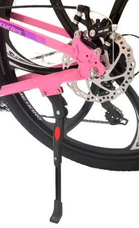 Bicicleta MTB 26″ BR Tornado, cadru Aluminiu, 21 viteze, Roti magnesium cu Shimano, Roz [7]