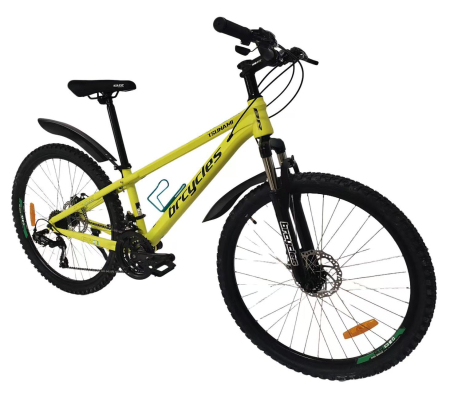 Bicicleta MTB 26″ S2601, cadru OTEL, 21 viteze, Roti aluminiu cu spite , Shimano, Verde [6]