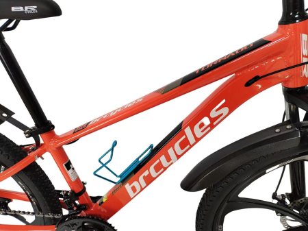 Bicicleta MTB 26″ A2604, cadru Aluminiu , 21 viteze, Roti Magnesium cu Shimano, ROSU [2]