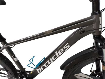 Bicicleta MTB 29″ BR Tornado A2904 , cadru Aluminiu, 21 viteze, ROTI Magnesium cu Shimano, Gri [7]