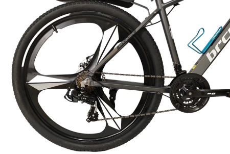 Bicicleta MTB 29″ BR Tornado A2904 , cadru Aluminiu, 21 viteze, ROTI Magnesium cu Shimano, Gri [6]