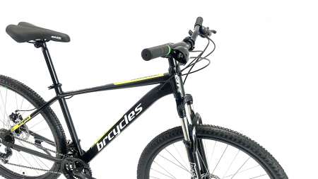Bicicleta MTB 29″ BR Tornado, cadru Aluminiu, 21 viteze, cu Shimano, Negru [3]