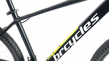 Bicicleta MTB 29″ BR Tornado, cadru Aluminiu, 21 viteze, cu Shimano, Negru [9]