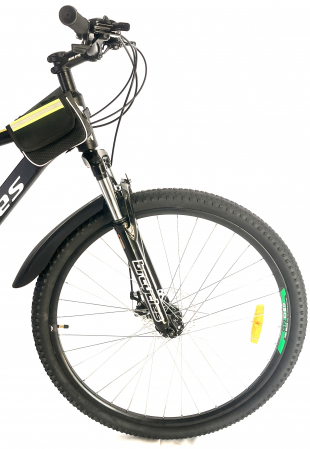 Bicicleta MTB 29″ BR Tornado Trekking cu Carrier, cadru Aluminiu, 21 viteze, cu Shimano, Negru [2]