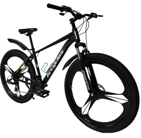 Bicicleta MTB 29″ BR Tornado A2904 , cadru Aluminiu, 21 viteze, ROTI Magnesium cu Shimano, Negru [5]