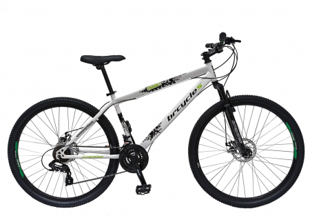 Bicicleta MTB-Target 29'', cadru otel 17″, frane disc, manete secventiale, 21 viteze, Alb Biciclete - Bicicleta MTB-Target 29'', cadru otel 17″, frane disc, manete secventiale, 21 viteze, Alb