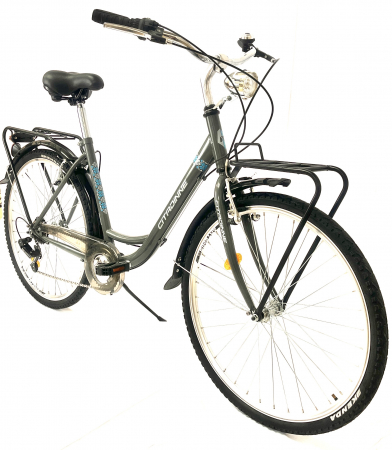 Bicicleta Oras 26 Inch, Gri/Albastru [1]