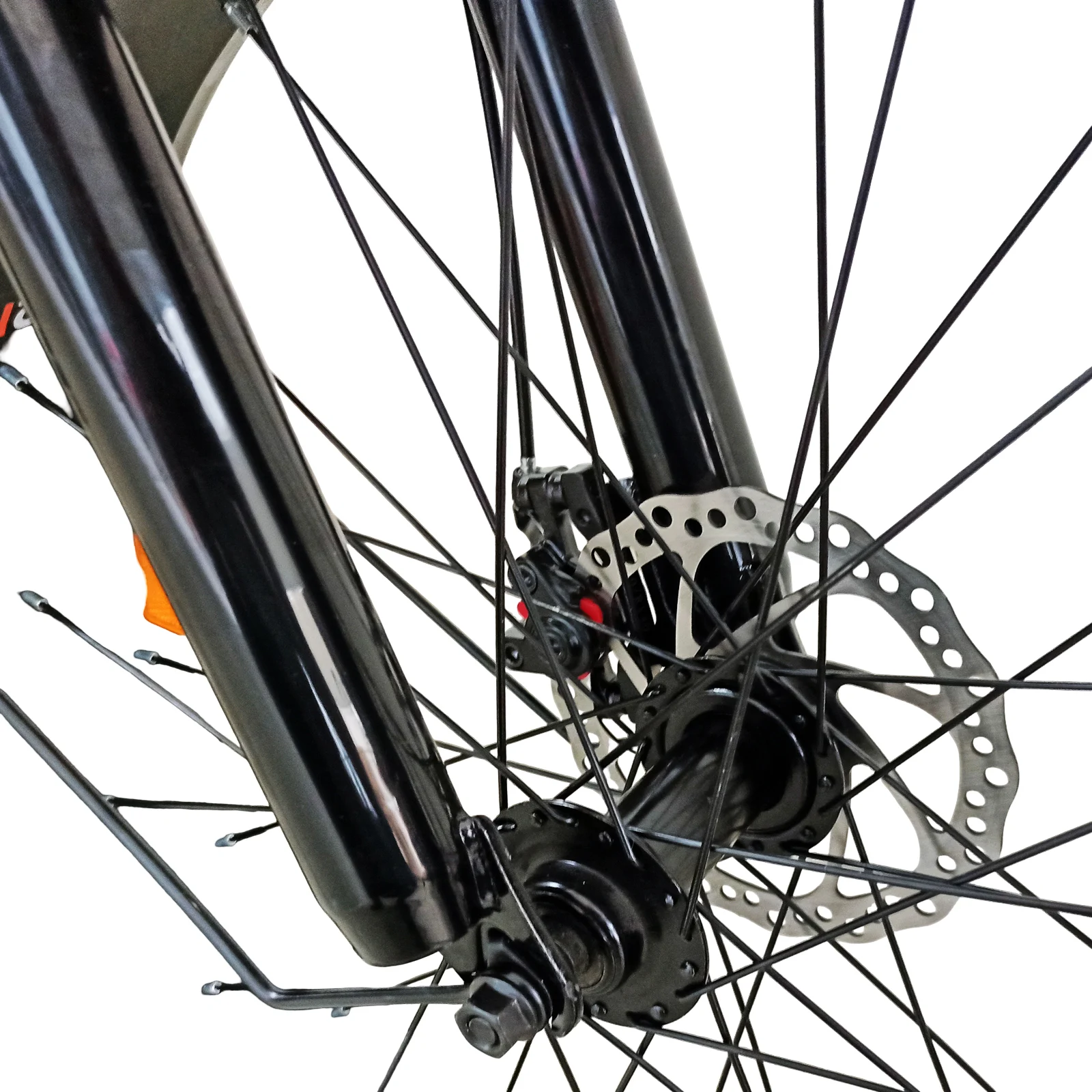 Tricicleta adulti,Fat cauciuc cu cos 20 inch Negru [11]