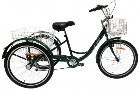 tricicleta pt adult roti  24''  Verde MATT [1]