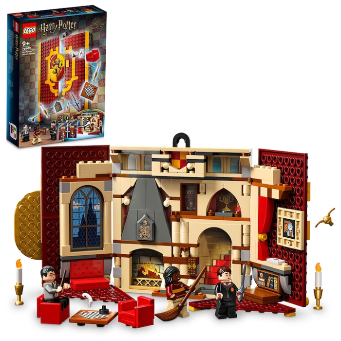 COLECTIE LEGO® Harry Potter™ - Bannerul Casei Gryffindor™ 76409, Slytherin™ 76410,Ravenclaw™ 76411, Hufflepuff™ 76412, [2]