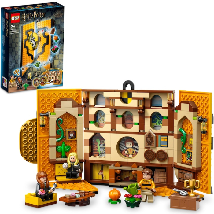 COLECTIE LEGO® Harry Potter™ - Bannerul Casei Gryffindor™ 76409, Slytherin™ 76410,Ravenclaw™ 76411, Hufflepuff™ 76412, [5]