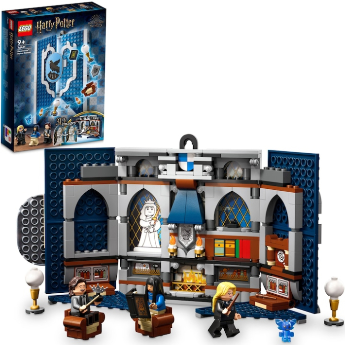 COLECTIE LEGO® Harry Potter™ - Bannerul Casei Gryffindor™ 76409, Slytherin™ 76410,Ravenclaw™ 76411, Hufflepuff™ 76412, [4]