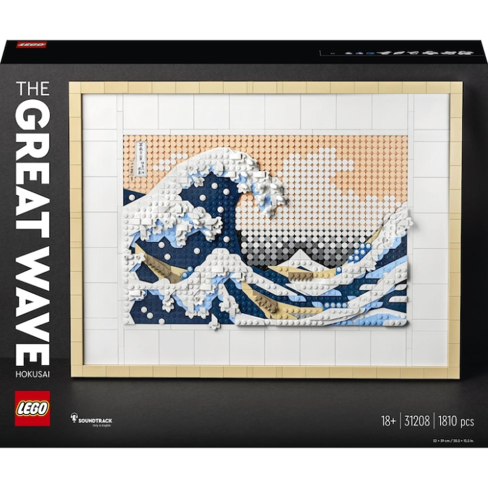 LEGO® ART - Hokusai, Marele val 31208, 1810 piese [2]