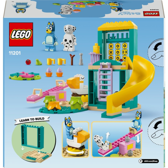 LEGO® Bluey - Distractie la locul de joaca cu Blue si Chloe 11201, 104 piese [3]