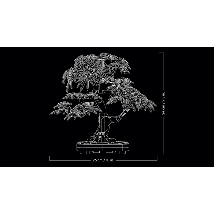 LEGO® Botanicals - Bonsai de artar japonez rosu 10348, 474 piese [6]