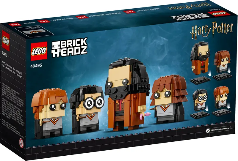 LEGO® BrickHeadz™ - Harry, Hermione, Ron si Hagrid™ 40495, 466 piese [2]