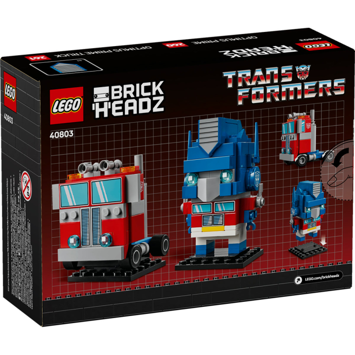 LEGO BrickHeadz - Robot si vehicul Optimus Prime 40803 [2]